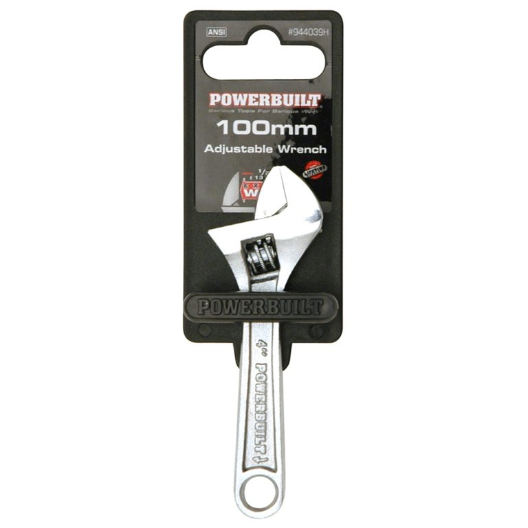 100mm/4" Adjustable Wrench