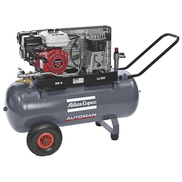 Atlas Copco Petrol 3.5HP 9.9CFM 100L Compressor Default Title