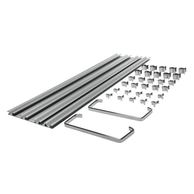 Teng 33Pc 450mm 4-Track Clip Rail Tray w/Clips Default Title