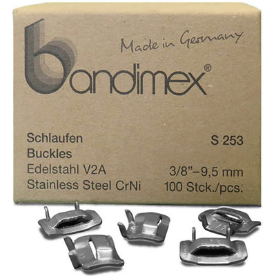 Bandimex S253 Buckles 3/8in (100pc) Default Title