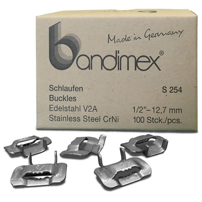 Bandimex S254 Buckles 1/2in (100pc) Default Title
