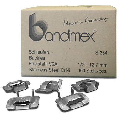 Bandimex S254 Buckles 1/2in (100pc) Default Title
