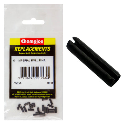 Champion 1/8in x 3/8in Roll Pin -20pk Default Title