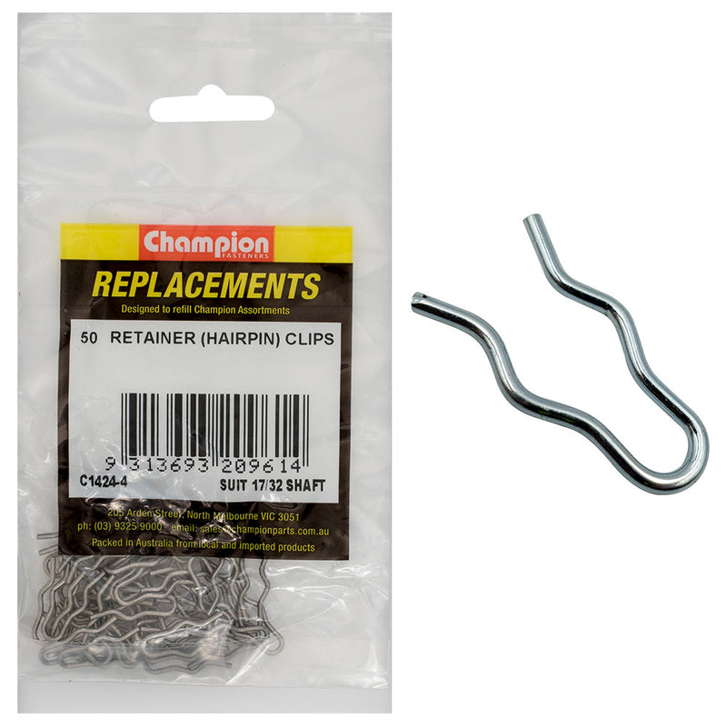 Champion Retainer Spring To Suit 17/32in Shaft -50pk Default Title