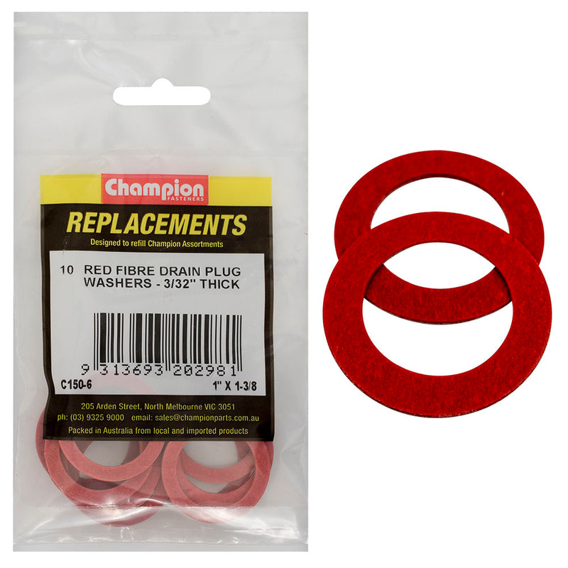 1 X 1-3/8IN X 3/32IN RED FIBRE (SUMP PLUG) WASHER Default Title