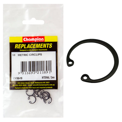 Champion 12mm internal Circlip -10pk Default Title