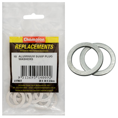 Champion M20 x 30mm x 2.5mm Aluminium Washer -10pk Default Title