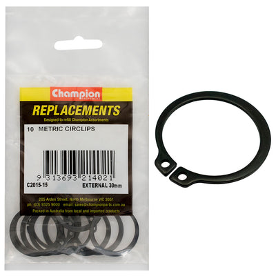 Champion 30mm External Circlip -10pk Default Title