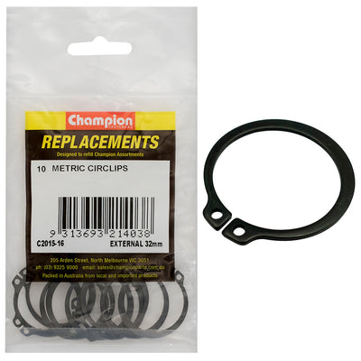 Champion 32mm External Circlip -10pk Default Title