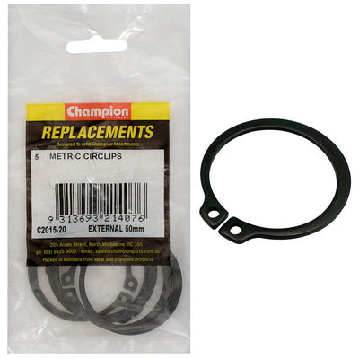 Champion 50mm External Circlip -5pk Default Title