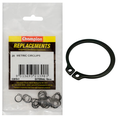 Champion 10M External Circlip -20pk Default Title