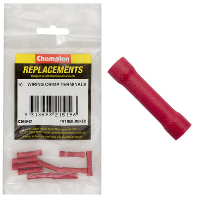 Champion Red Cable Connector Joiner -10pk Default Title