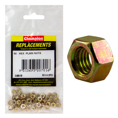 Champion M5 x 0.9 Hex Nut -50pk Default Title