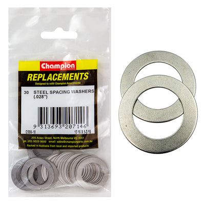 13/16 X 1-3/16 X 1/32IN (22G) STEEL SPACING WASHER Default Title