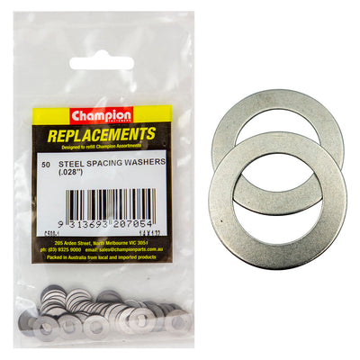 1/4IN X 9/16IN X 1/32IN (22G) STEEL SPACING WASHER Default Title