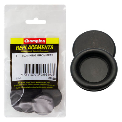 Champion 1-1/8in Rubber Blanking Grommets -8pk Default Title