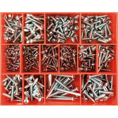 415PC SELF TAPPING SCREW ASSORTMENT Default Title