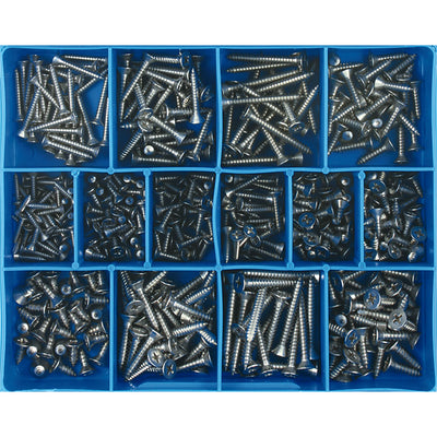 Champion 415pc Self Tapping Screw Assortment CSK PH 304/A2 Default Title