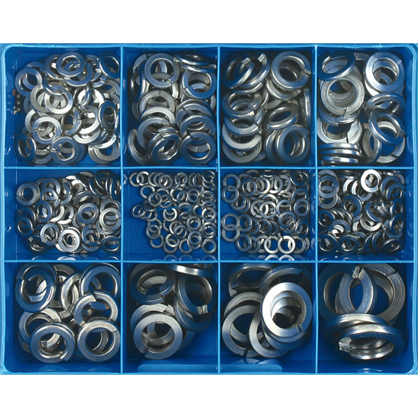 Champion 345pc mm/imp Spring Washer Assortment 304/A2 Default Title