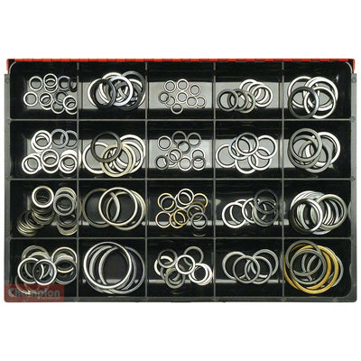 173PC BONDED SEAL (DOWTY)  WASHER ASSORTMENT Default Title