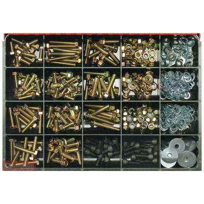 Champion Master Kit 520pc 8mm Bolt & Nut Asst GR8.8 Default Title