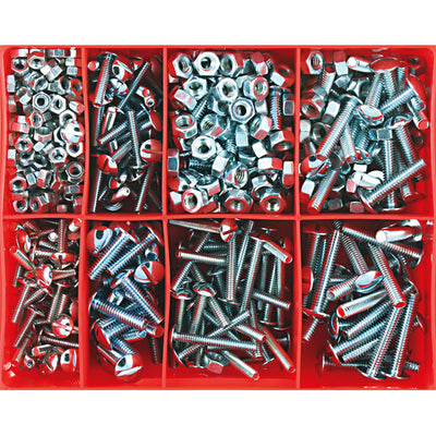 Champion 300pc Roofing Bolt & Nut Assortment (10 Sizes) Default Title