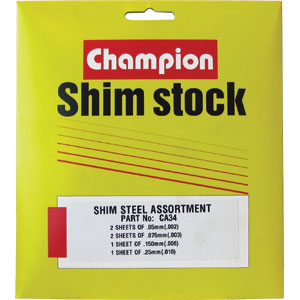STEEL SHIM ASSORTMENT 150MM X 150MM (4 SIZES) Default Title