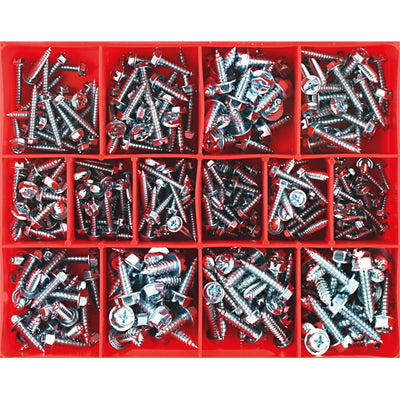 350PC HEX HEAD SELF TAPPING SCREW ASSORTMENT Default Title
