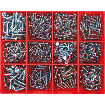 Champion 420pc Slotted Self Tapping Screw Assortment Default Title