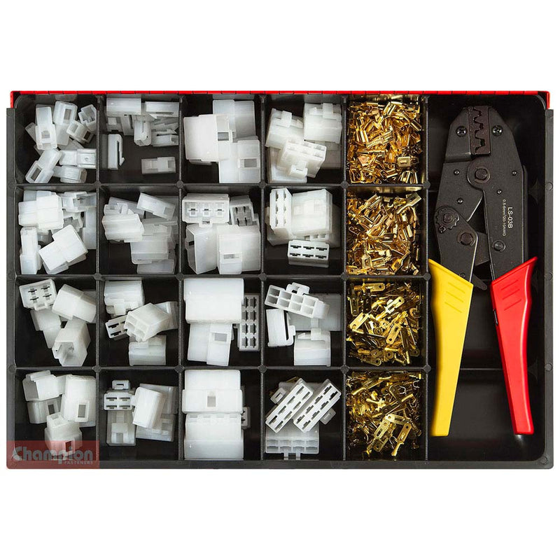 Champion Master Kit 496pc Wiring Connector Block Default Title