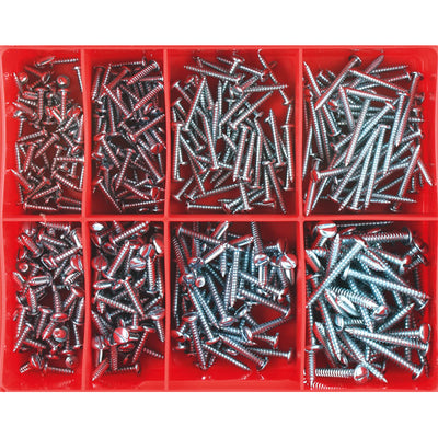 Champion 400pc Slotted Self Tapping Screw Assortment Default Title