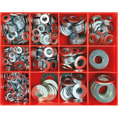 Champion 695pc Flat Steel Washer Assortment Default Title