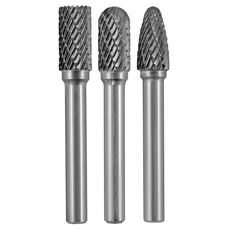 Holemaker 3pc Carbide Burr Set-3/8in Headx1/4in DC Default Title