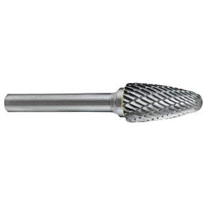 CARBIDE BURR 1/2 X 1IN X 1/4IN TREE RADIUS END DC Default Title