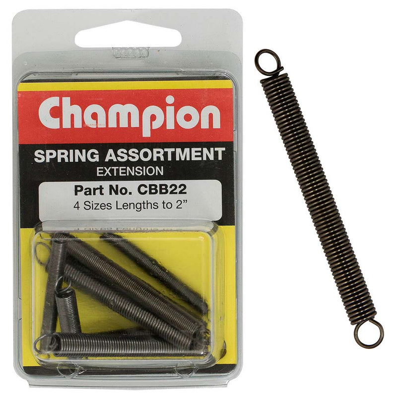 Champion 8Pc Extension Spring Assortment Default Title