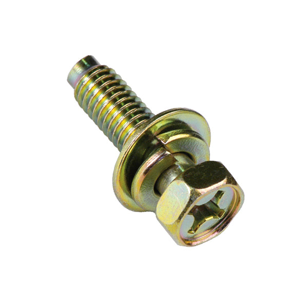 M6 X 20MM SEMS HEX/PH BOLT W/SPRING & FLAT WASHER Default Title