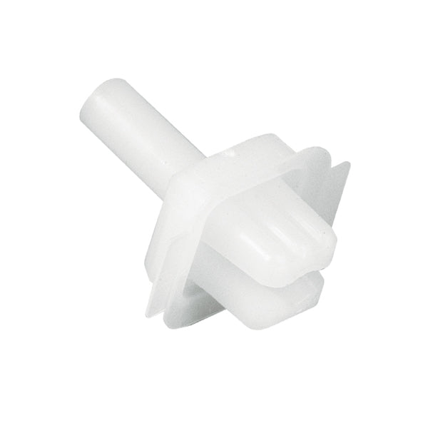 Champion Plastic Push Rivet White 9mm x 4.5mm - 50pk Default Title