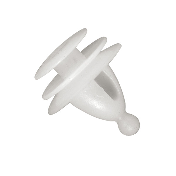 Champion Door Trim Clip White 13mm x 14mm - 50pk Default Title