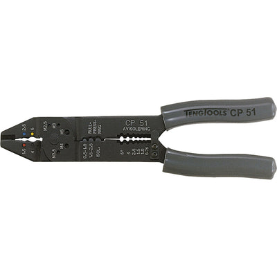 Teng 9in Crimping / Wire Stripper (Grey) Default Title