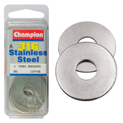 Champion 8mm Panel Washer - 316/A4 (A) Default Title