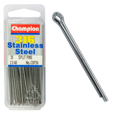 Champion 316/A4 Split Pin 2 x 40mm (B) Default Title