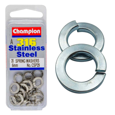 Champion 316/A4 M6 Spring Washer (A) Default Title