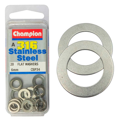 Champion 316/A4 M6 Flat Washer (A) Default Title