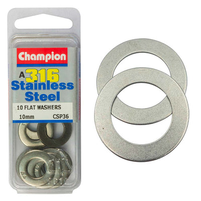 Champion 316/A4 M10 Flat Washer (A) Default Title
