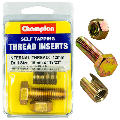 Champion S/Tapp. Thread Insert - M12 x 1.75mm -1pk Default Title