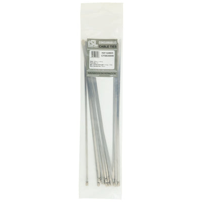 ISL 350 x 4.6mm 316 Stainless Cable Tie - 20pk Default Title
