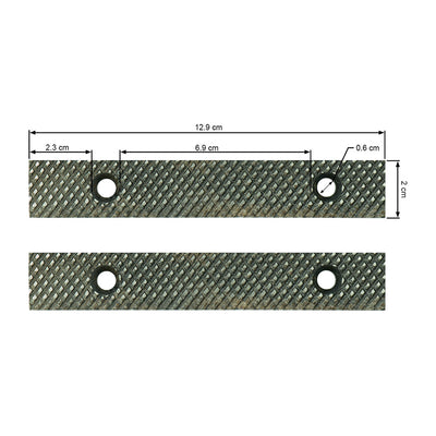 Groz  Spare Jaws - GZ35402 5in / 125mm Vice (Pair) Default Title