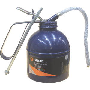 Groz 200ml/6oz Oil Can W/ Flex & Rigid Spout Default Title