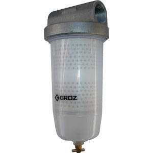 Groz Universal Fuel Filter W/ Filter - 1in BSP Default Title