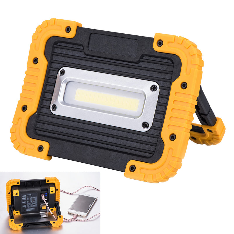 LED Rechargeable Work Light with Power Bank 10w COB LED
